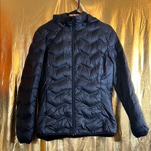 Time and Tru Black Quilted jacket